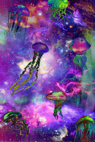 Galactic Dance of the Jellyfish Nebula 🌌🐙