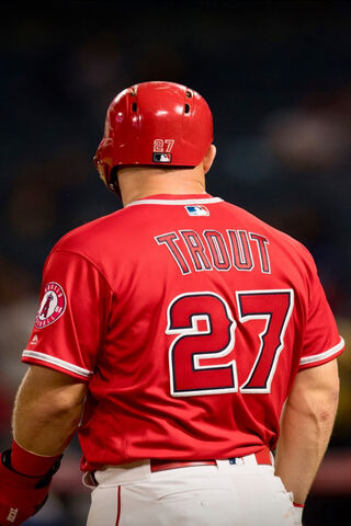 The Legend of Number 27: Mike Trout in Action ⚾️✨