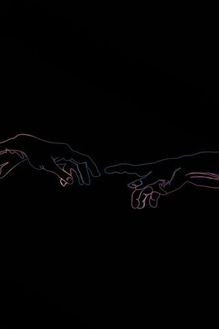 Divine Connection: The Touch of Creation