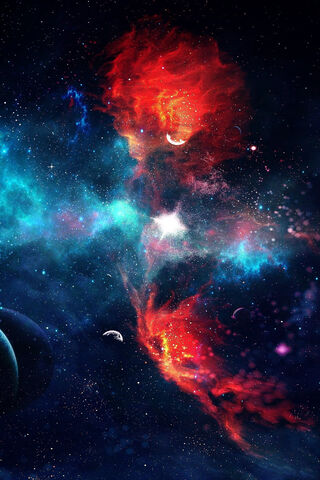 Celestial Dance: The Nebula's Embrace 🌌✨