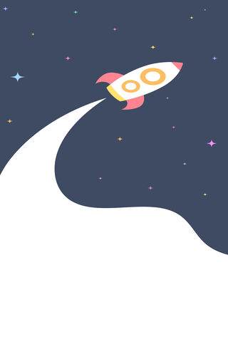 Cosmic Journey: A Minimalist Adventure 🚀✨