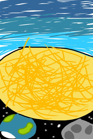 Cosmic Noodles: A Whimsical Journey Through Space 🍜✨