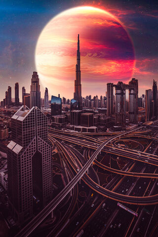 Cosmic Metropolis: A Journey Beyond Earth 🌌🏙️