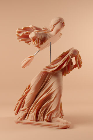Grace in Motion: The Ethereal Woman