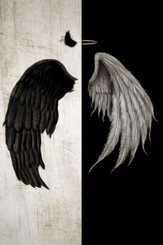 Devil And Angel Wallpaper - Download to your mobile from PHONEKY