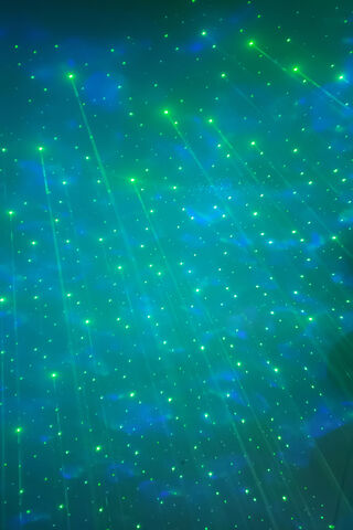 Galactic Dreams: A Dance of Laser Stars ✨🌌