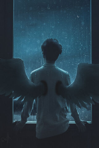 Whispers of the Night: The Angel Within 🌌✨