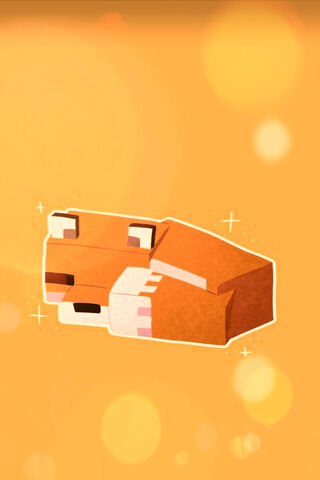 Cozy Minecraft Fox: A Pixelated Friend! 🦊✨