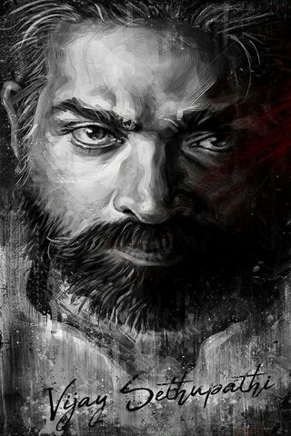 The Charismatic Gaze of Vijay Sethupathi 🎬✨