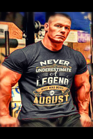 Legendary Strength: Born in August 💪🎉