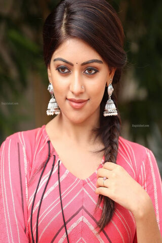 Elegance in Pink: Anu Emmanuel's Stunning Look