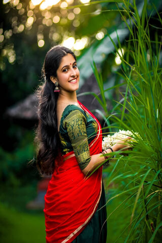 Grace of Parvati: A Celebration of Nature and Tradition 🌿✨