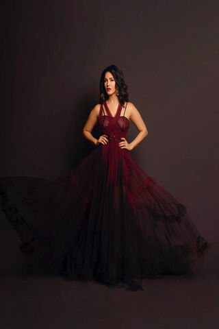 Elegance in Motion: A Stunning Evening Gown