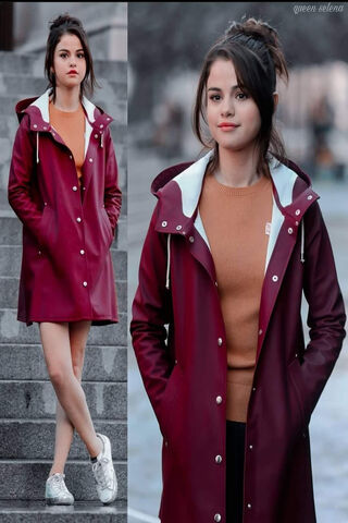 Chic in Cherry: A Stylish Stroll