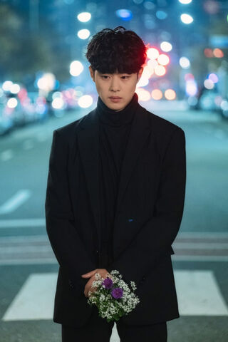 A Moment of Reflection: Jo Byung Gyu in the City Lights