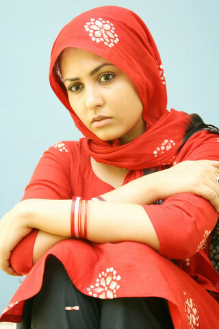 Elegance in Red: A Portrait of Grace