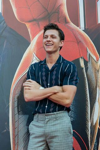 Spidey Smiles: Tom Holland at the Premiere