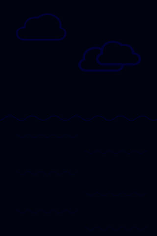 Deep Blue Serenity 🌊☁️