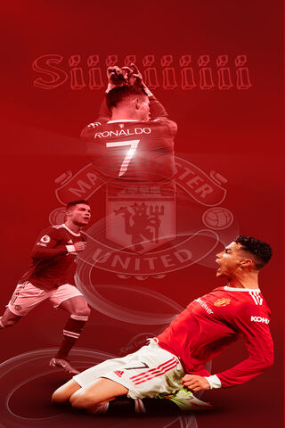 Ronaldo's Red Glory: A Manchester United Legend ⚽️🔥