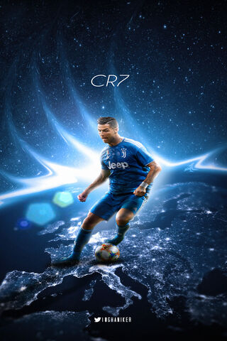 CR7: The Cosmic Champion 🌌⚽