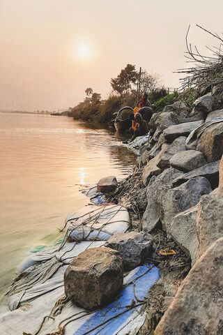 Sunset Serenity by the River 🌅