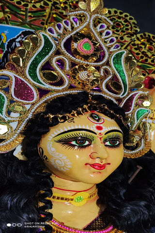 Divine Beauty of Durga 🌺✨