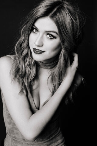 Charming Elegance: Katerina McNamara in Monochrome