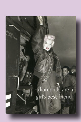 Marilyn Monroe: The Glamour of Diamonds 💎✨