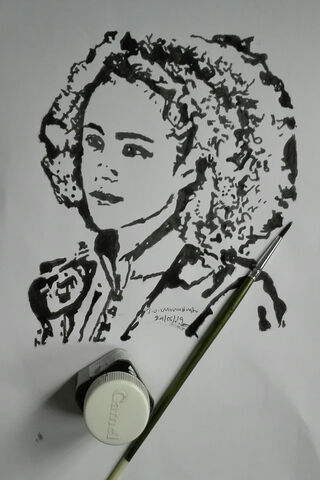 Artistic Tribute to Nathalie Emmanuel 🎨✨