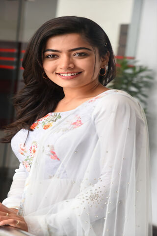 Radiant Elegance: Rashmika Mandanna Shines Bright