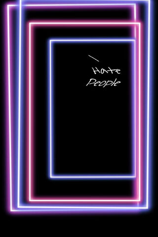 Neon Vibes: Embracing the Haters