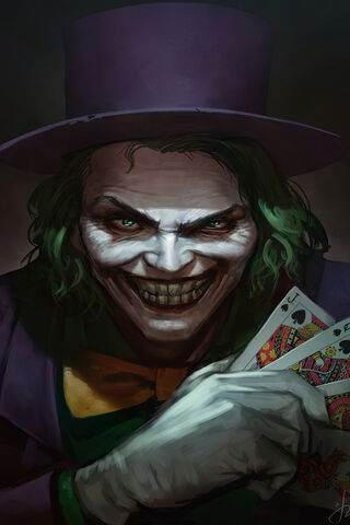 Joker With Cards