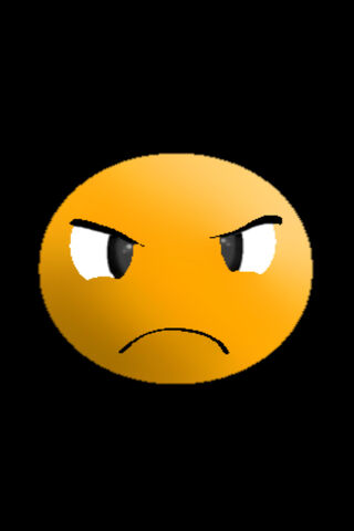 Realistic Angry Emoji