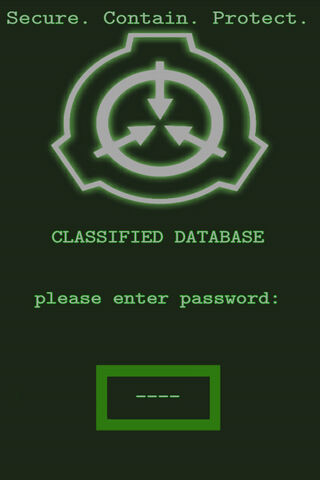 SCP Lock Screen