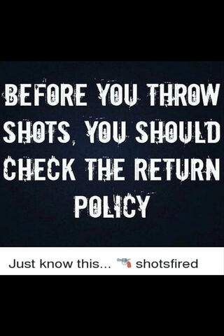 Think Before You Act: The Return Policy of Life