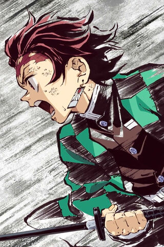 Tanjiro: The Determined Demon Slayer ⚔️🔥