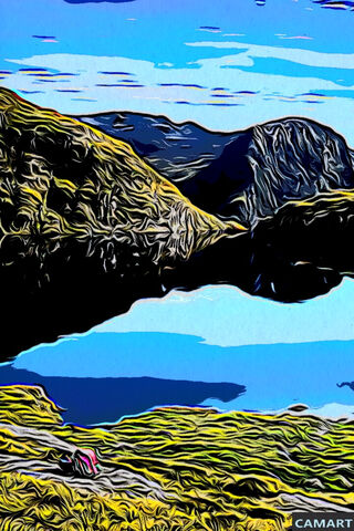 Serene Landscapes: A Win 10 Artistic Journey 🌄🎨
