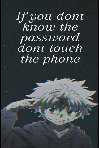 Killua Lockscreen