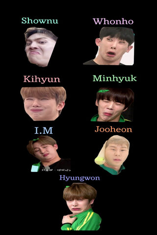 Monsta X Funny Faces