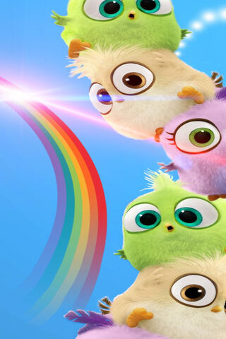 Whimsical Feathered Friends 🌈