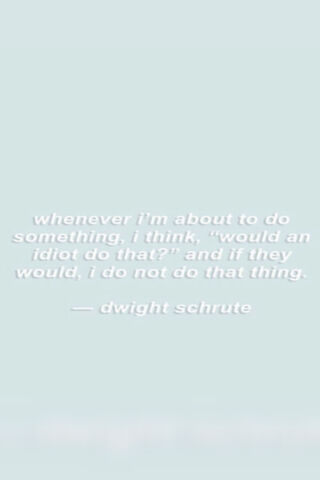 Dwight's Wisdom: The Office Life Guide