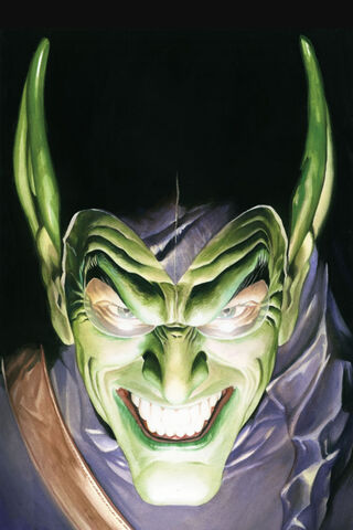 The Menacing Grin of the Green Goblin 🕷️💚