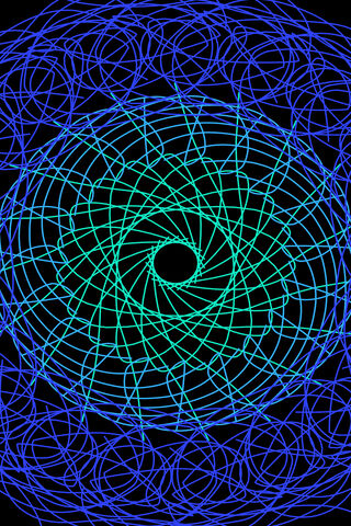 Mystical Waves of the Blue Mandala 🌊✨