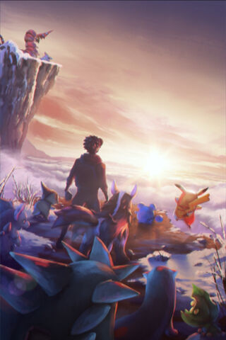 Chasing Legends: A Pokémon Adventure Awaits! 🌅✨