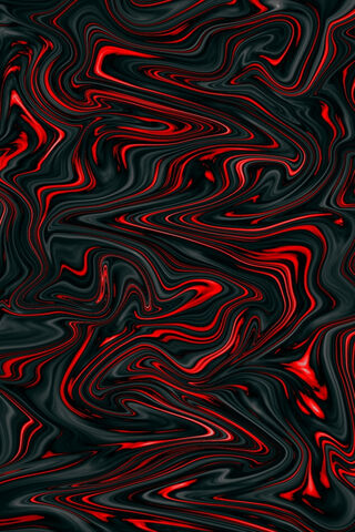 Crimson Waves of Abstraction 🌊❤️