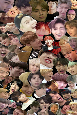 BTS MEME FACES