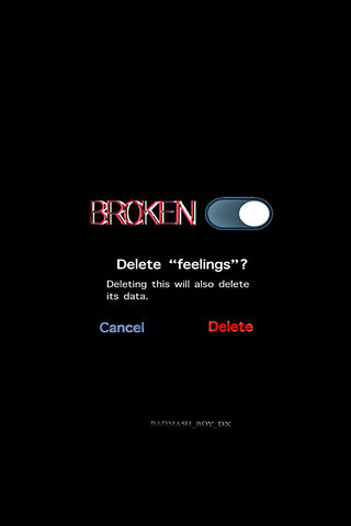 Erasing Emotions: The Broken Switch