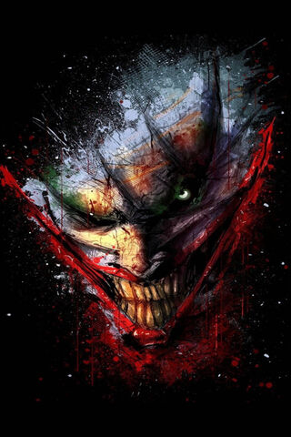 Chaos Unleashed: The Joker's Grin 🎭💥