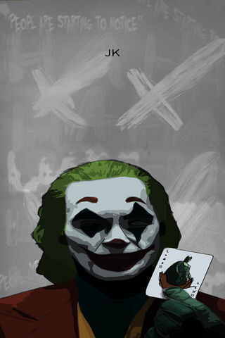 Chaos Unleashed: The Joker's Grin 🎭