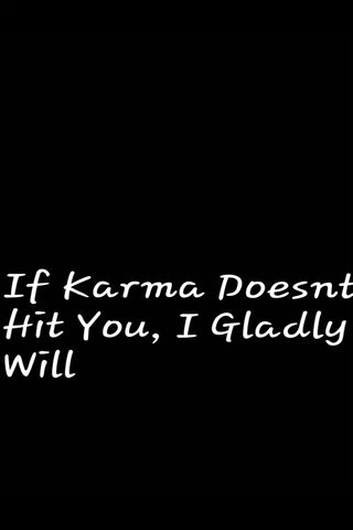 Karma's Comeback: A Playful Reminder